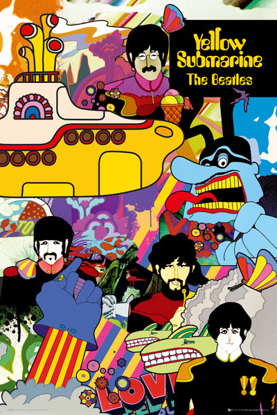 Beatles- Yellow Submarine poster