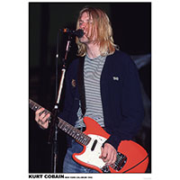 Kurt Cobain- New York Coliseum 1993 poster