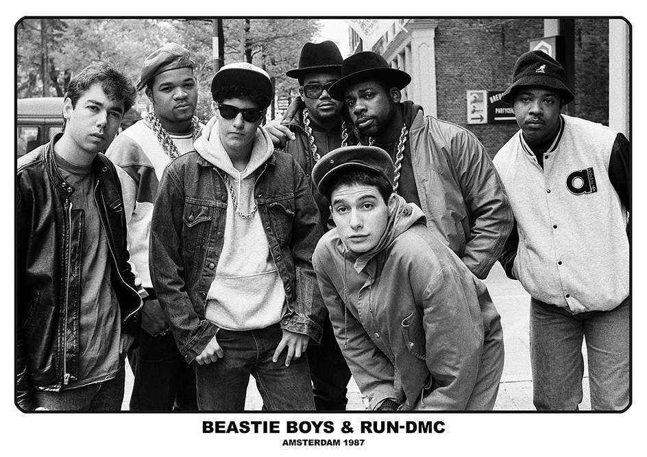 Beastie Boys- With Run DMC 1987 poster