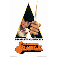 Clockwork Orange- Knife poster