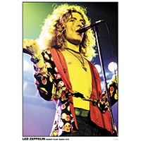 Led Zeppelin- Robert Plant 1975 (Color) poster