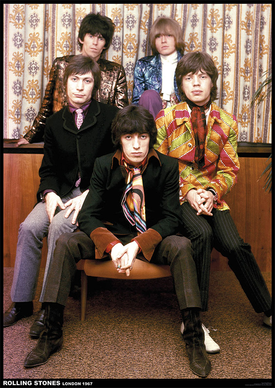 Rolling Stones- London 1967 poster