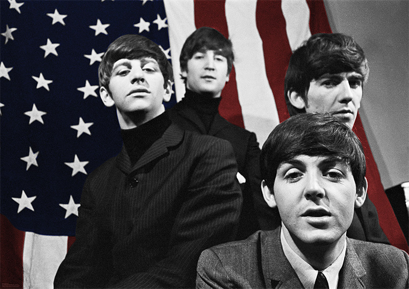 Beatles- Flag poster (D2)