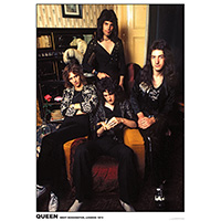 Queen- London 1974 Poster