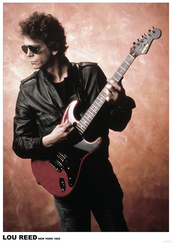 Lou Reed- New York 1983 Poster