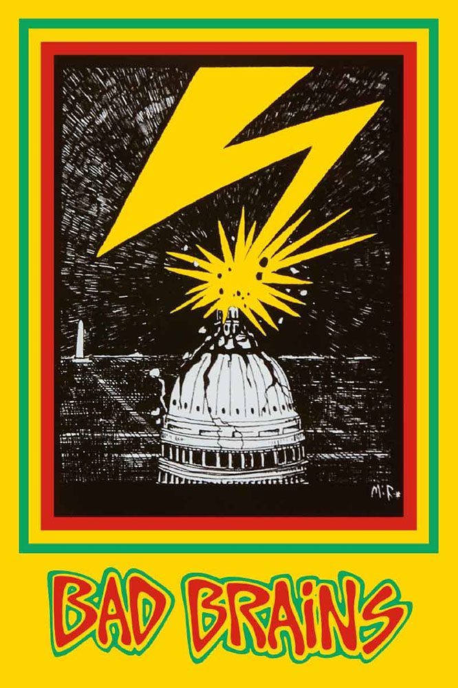 Bad Brains- Album Cover poster (C5)