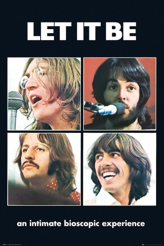 Beatles- Let It Be poster (B7)