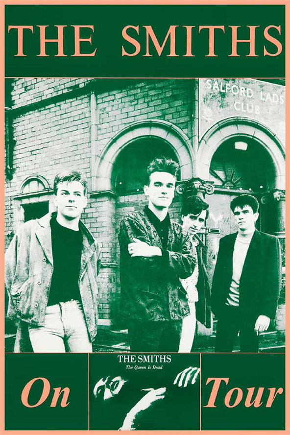 Smiths- The Queen Is Dead Tour poster