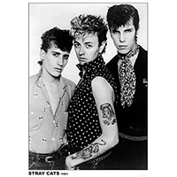 Stray Cats- 1981 Pic Poster