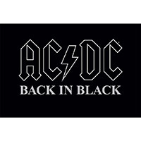 AC/DC- Back In Black poster (B11)