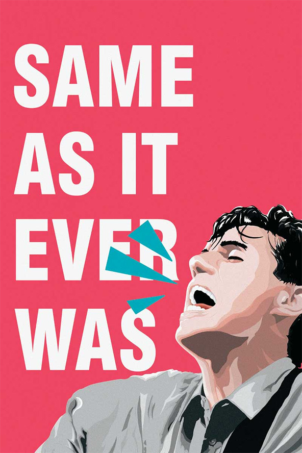 Talking Heads- Same As It Ever Was Poster