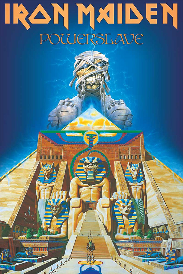 Iron Maiden- Powerslave poster