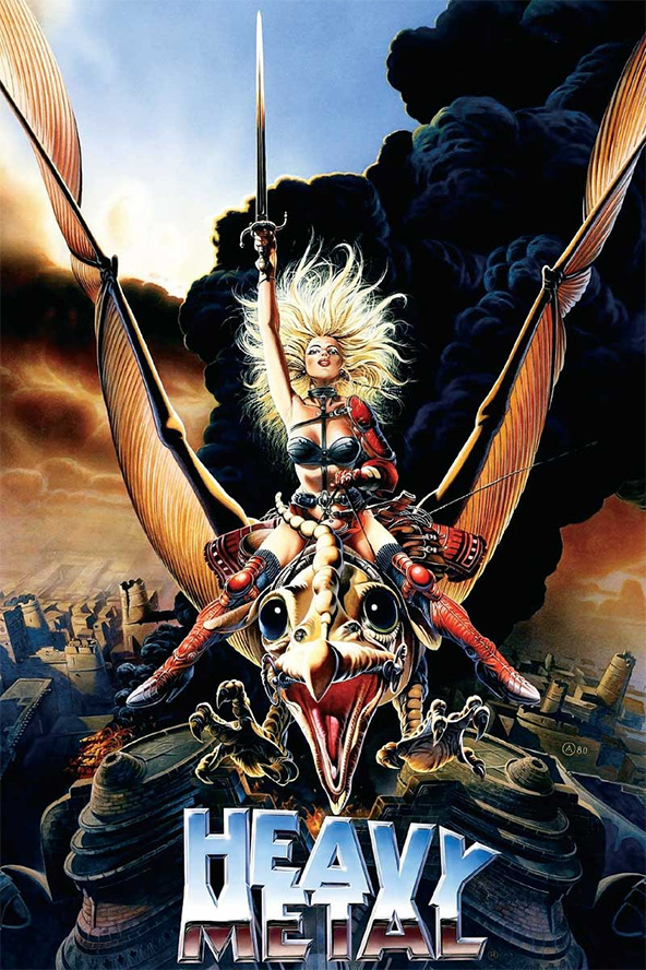 Heavy Metal- Cartoon poster
