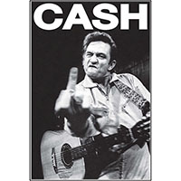 Johnny Cash- Finger (Vertical, Logo On Top) poster (D10)