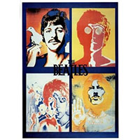 Beatles- 4 Faces poster