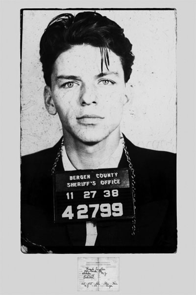 Frank Sinatra- Mug Shot poster