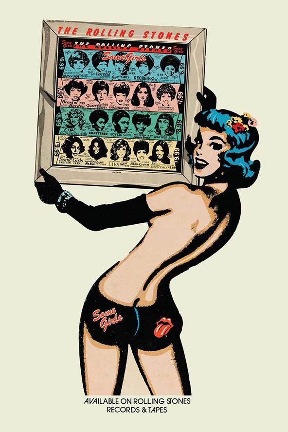 Rolling Stones- Some Girls Poster