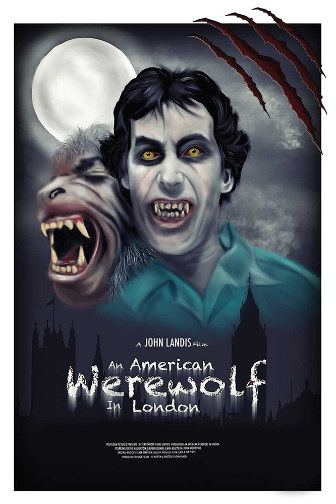 American Werewolf In London- Movie poster (C3)