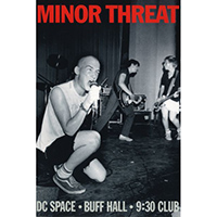 Minor Threat- DC Space poster (B3)