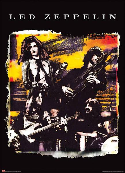 Led Zeppelin- Montage Giant poster