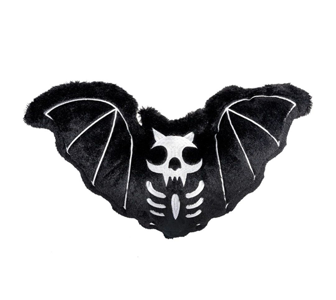 Furry Bat Pillow by Sourpuss