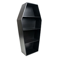 MEGA Black 4 Tier Coffin Shelf by Sourpuss - SALE