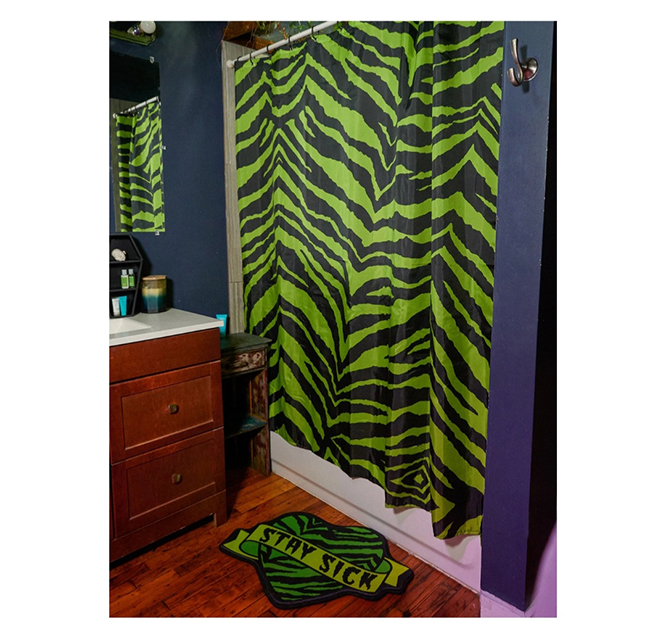 Stay Sick Shower Curtain by Sourpuss 