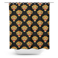 Jaguar Shower Curtain by Sourpuss - SALE