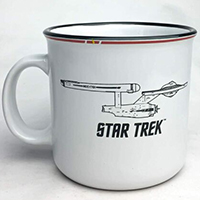 Star Trek- Property Of The USS Enterprise 20oz Ceramic Camper Mug