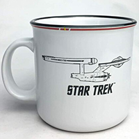 Star Trek- Property Of The USS Enterprise 20oz Ceramic Camper Mug