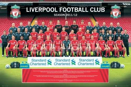 Liverpool- 2011/2012 Team Photo poster (Sale price!)
