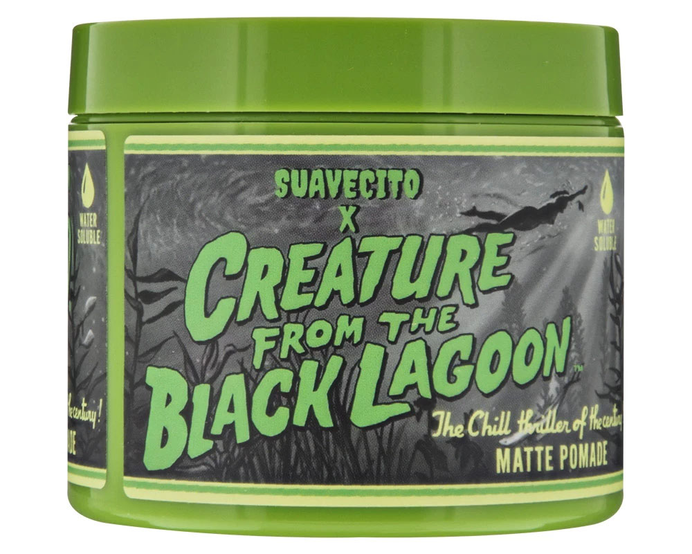 Suavecito Universal Monsters Pomade- Creature From The Black Lagoon Matte Pomade (Signature Suavecito Scent)