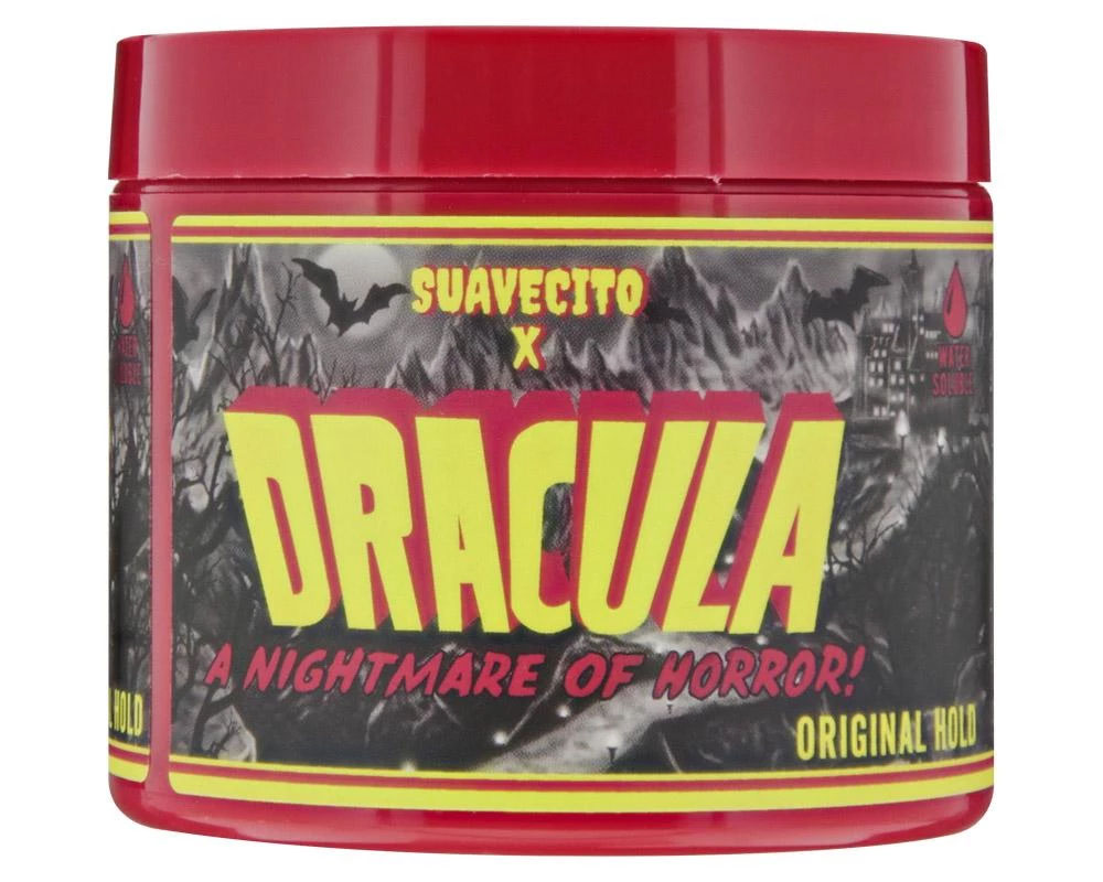 Suavecito Universal Monsters Pomade- Dracula Original Hold Pomade (Signature Suavecito Scent)