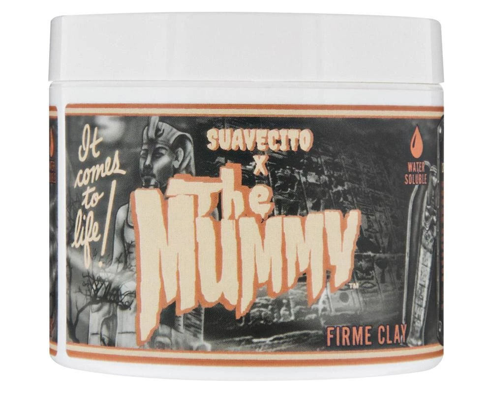 Suavecito Universal Monsters Pomade- The Mummy Firm Clay Pomade (Signature Suavecito Scent)