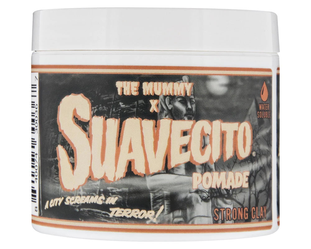 Suavecito Universal Monsters Pomade- The Mummy Firm Clay Pomade (Signature Suavecito Scent)