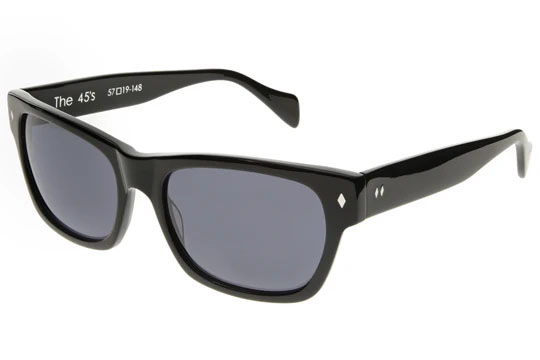 The 45's Sunglasses by Tres Noir- BLACK (Sale price!)