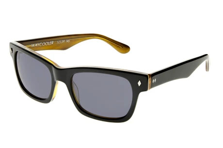Waycooler Sunglasses by Tres Noir- Black/Honey (Sale price!) Tortoise