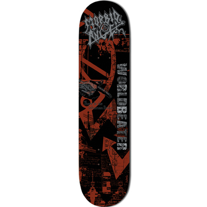 Morbid Angel- Worldbeater Skate Deck by Volatile Skateboards