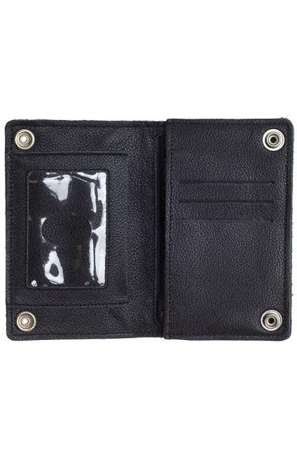 Bad Mother Fucker 6 inch Biker leather wallet by Switchblade Stiletto