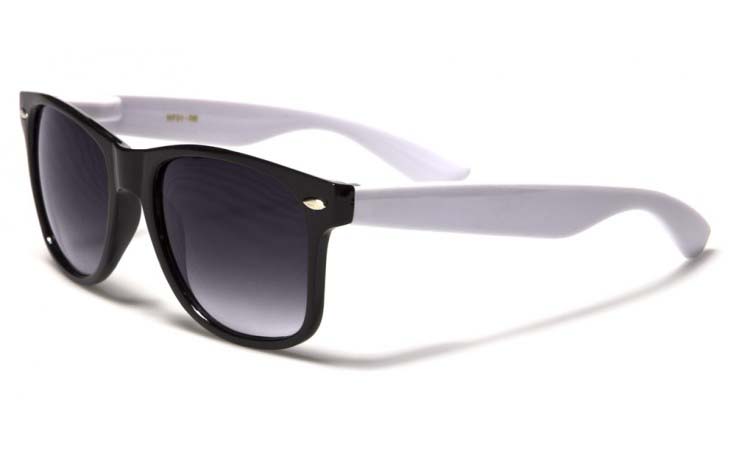 Sunglasses- BLACK WITH COLORED ARM - SALE pink only