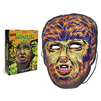 Universal Monsters- Wolfman Halloween Plastic Mask by Super 7 - SALE last one