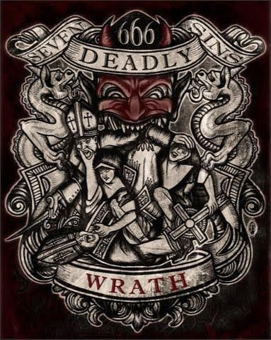 Wrath Art Print from Se7en Deadly - SALE