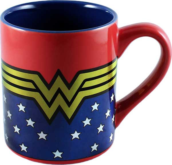 Wonder Woman- Logo & Stars 14oz Mug