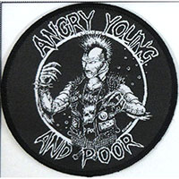 Angry Young And Poor- Creature woven patch