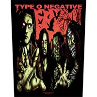 Type O Negative- Halloween Sewn Edge Back Patch (bp319)
