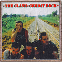 Clash- Combat Rock Woven patch (ep1185)