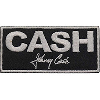 Johnny Cash- Cash & Signature embroidered patch (ep1276)