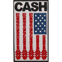 Johnny Cash- Flag embroidered patch (ep1279)