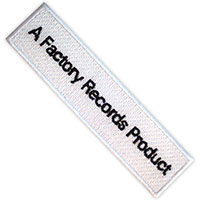 Joy Division- A Factory Records Product Embroidered Patch (ep1356)