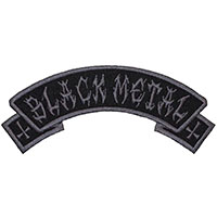 Black Metal Arch Embroidered Patch by Kreepsville 666 (ep548)